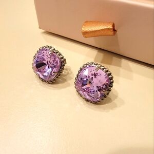 Sorrelli Essentials Cushion-Cut Solitaire Stud Earrings